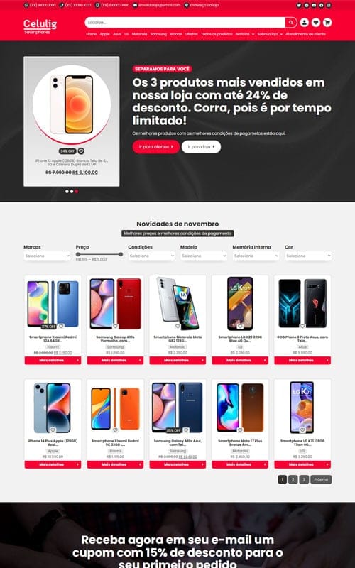 Site de Loja Virtual - Imagem 4